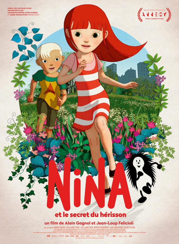 Affiche du film Nina et le secret du hérisson