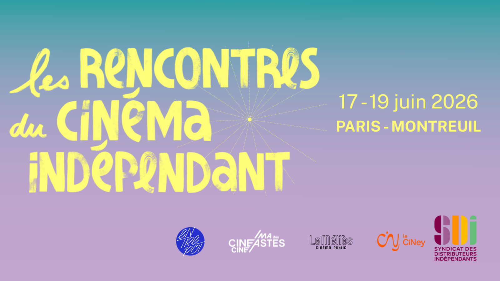 Rencontres du cinéma indépendant à Paris et Montreuil